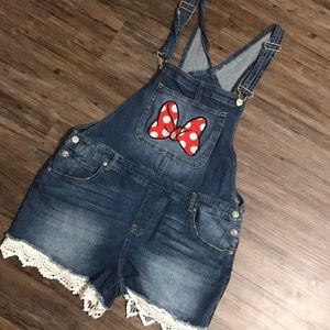 Minnie Lace Overalls - Size XL